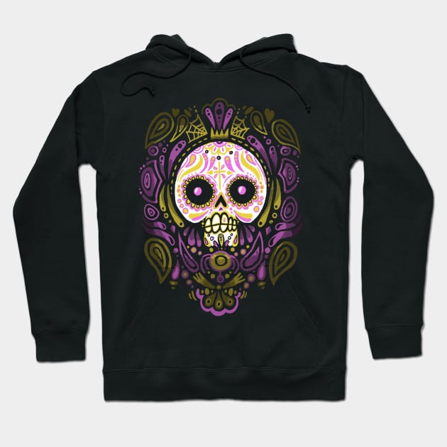 Day of the Calavera Hoodie by wotto